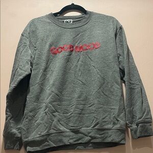Sub_Urban Riot Gray Crewneck with Red Print
